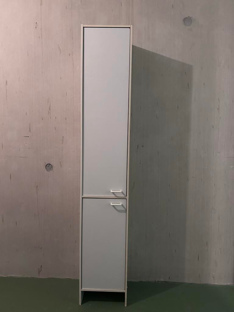 Witte badkamerkast, Ophalen, (Half)hoge kast, Minder dan 50 cm, Gebruikt