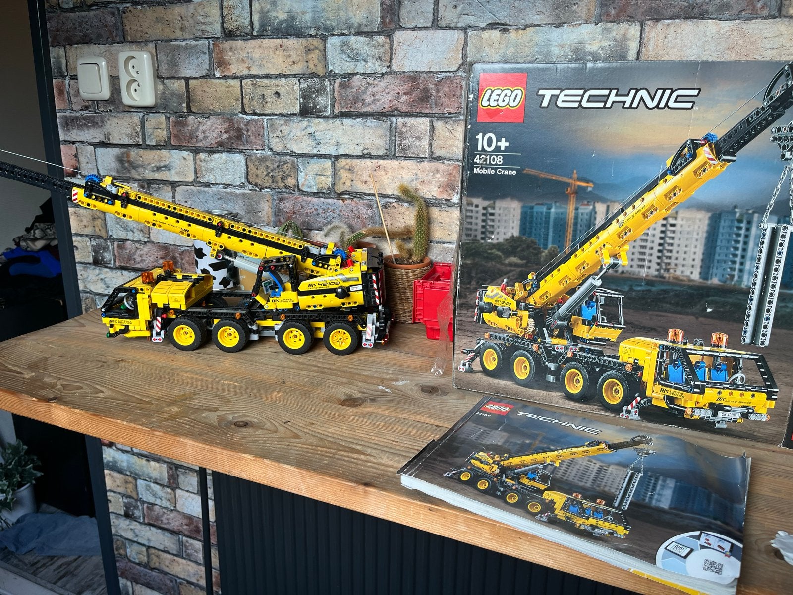 Lego Technic 42108 Mobiele Kraan - Zo goed als nieuw, Kinderen en Baby's, Lego, Ophalen of Verzenden, Zo goed als nieuw, Complete set