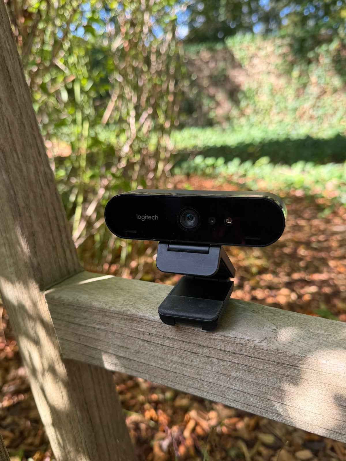 Logitech BRIO 4K Ultra HD webcam, Computers en Software, Ophalen of Verzenden, Zo goed als nieuw, Windows, Monitorclip