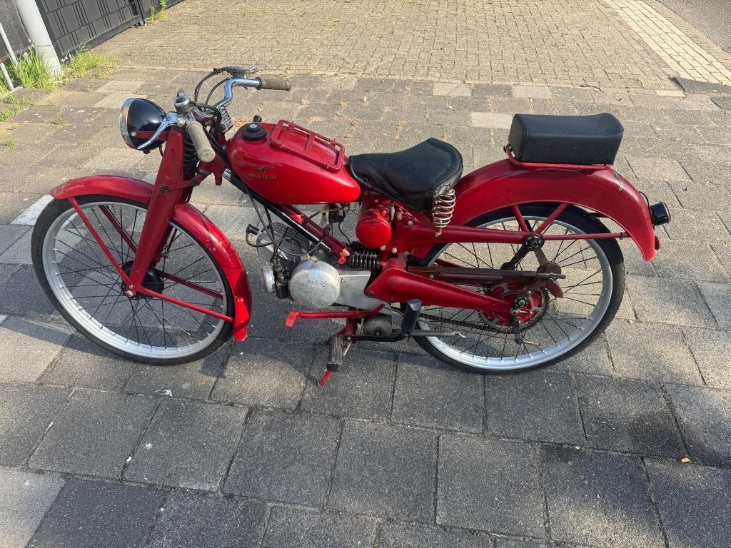 Moto Guzzi Motoleggera 65, Ophalen, Gebruikt