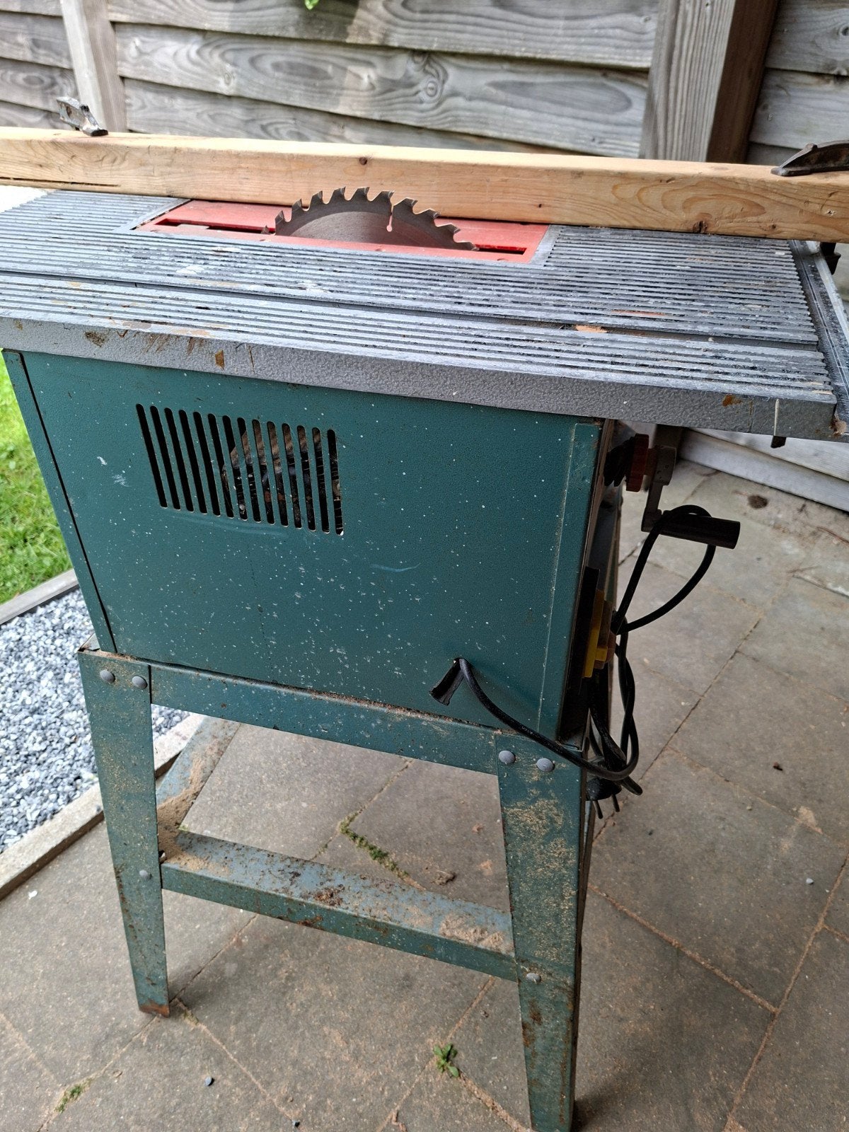 Ferm ZT-250 Cirkelzaagtafel - Gebruikt, Ophalen, Gebruikt, Cirkelzaag, Ferm