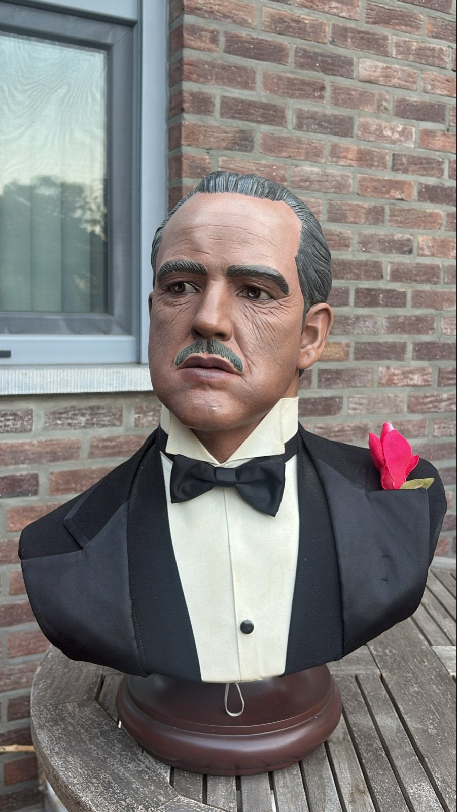 The Godfather Don Vito Corleone Life-Size Bust, Ophalen of Verzenden, Zo goed als nieuw, Mens