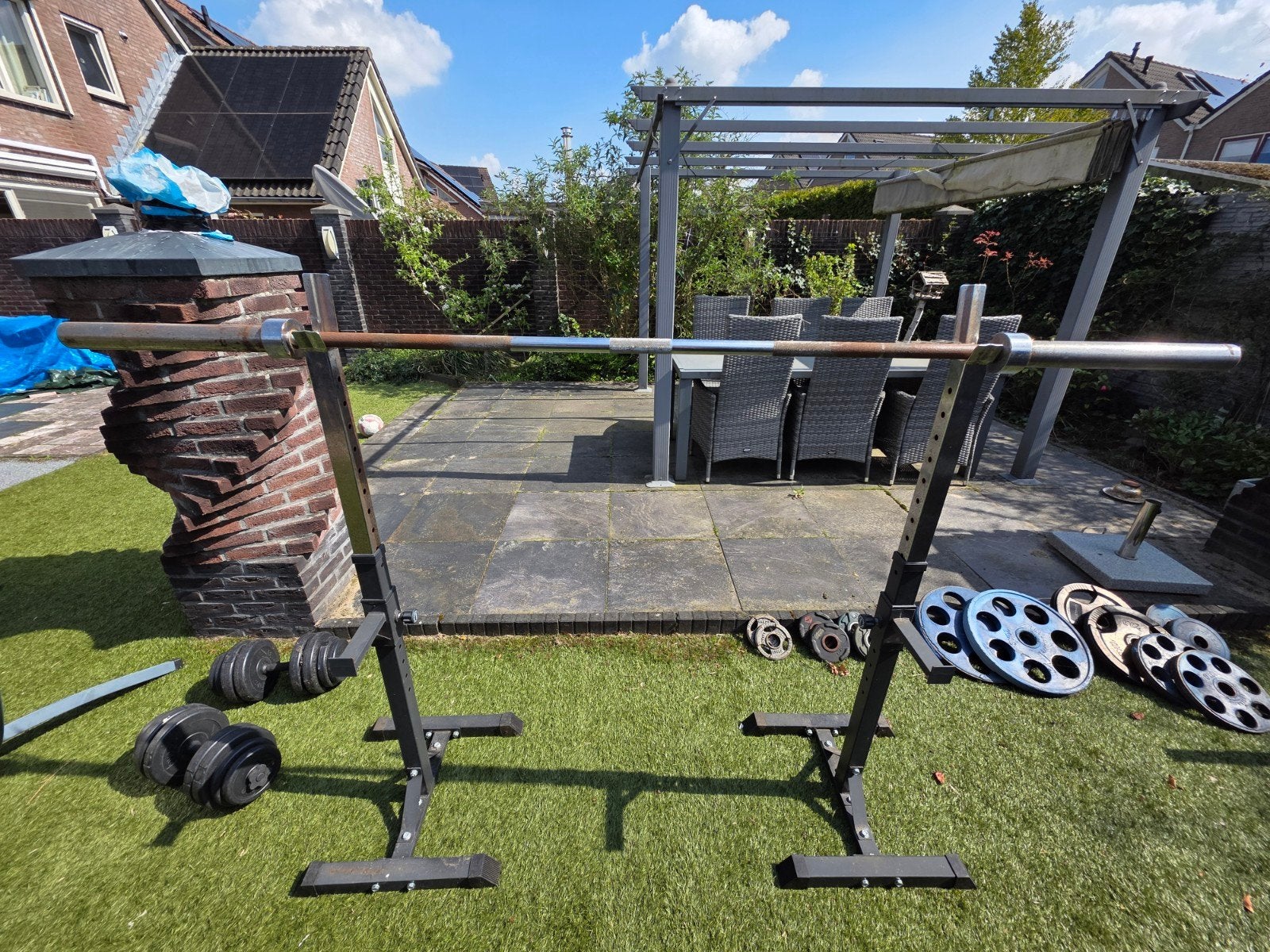 fitness set te koop, Ophalen, Gebruikt, Krachtstation