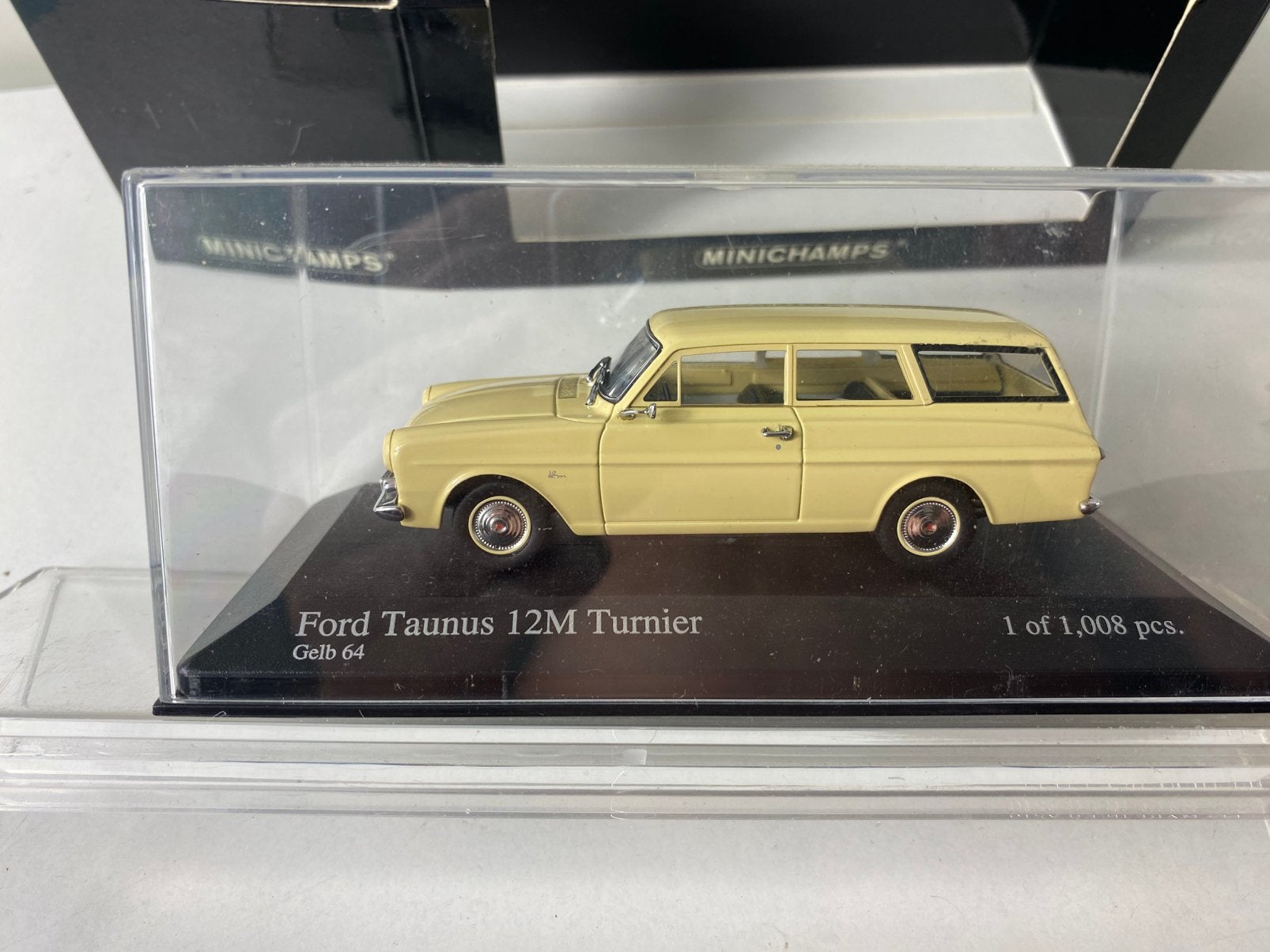 1:43 FORD TAUNUS 12M-turnier-minichamps-in ovp, Ophalen of Verzenden, Nieuw, Auto, MiniChamps