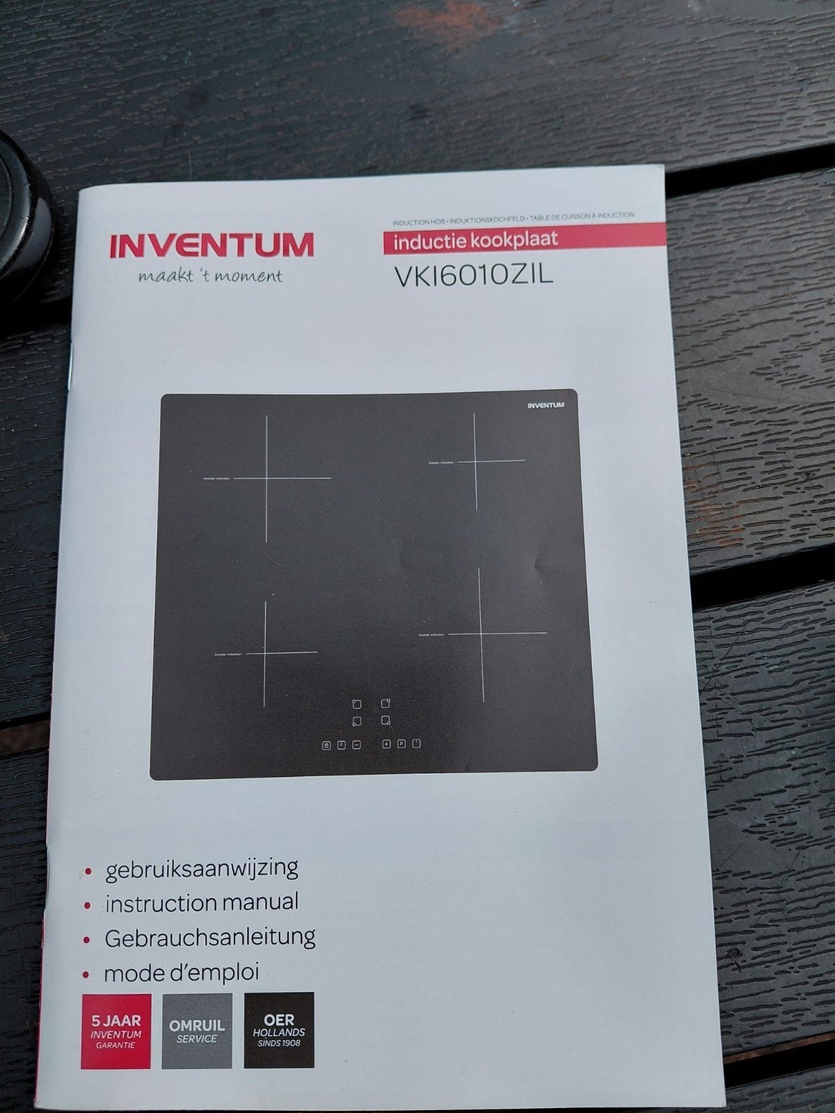 inventum inductiekookplaat, Huis en Inrichting, Keuken | Keukenelementen, Ophalen, 50 tot 100 cm, Zo goed als nieuw, Minder dan 100 cm