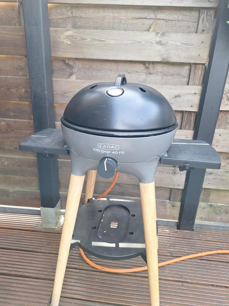 Cadac Citi Chef 40 FS gasbarbecue met hoes, Ophalen, Zo goed als nieuw, Cadac