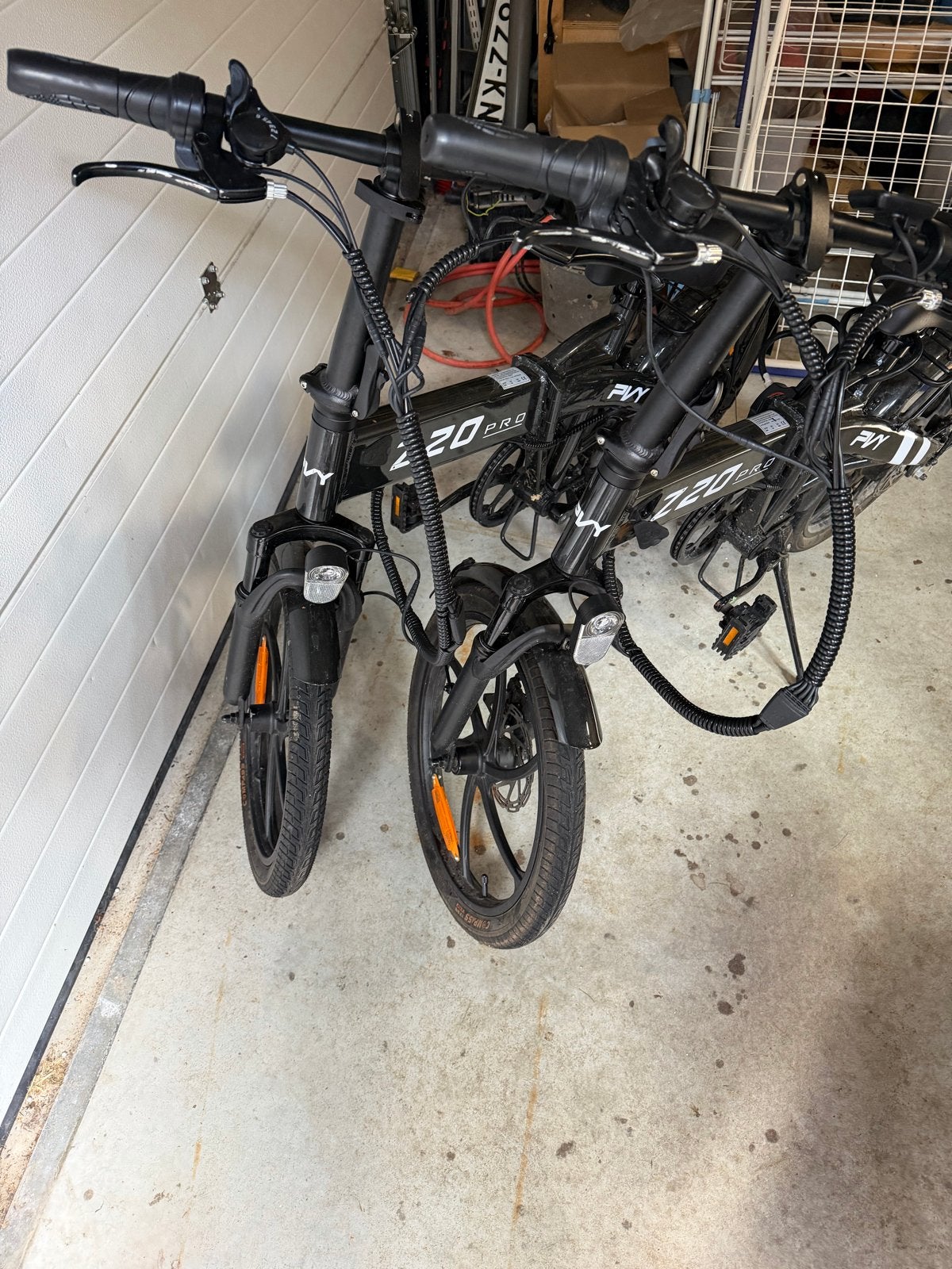 2x Z20 Pro opvouwbare elektrische fietsen, Zo goed als nieuw, Minder dan 47 cm, 50 km per accu of meer, Ophalen