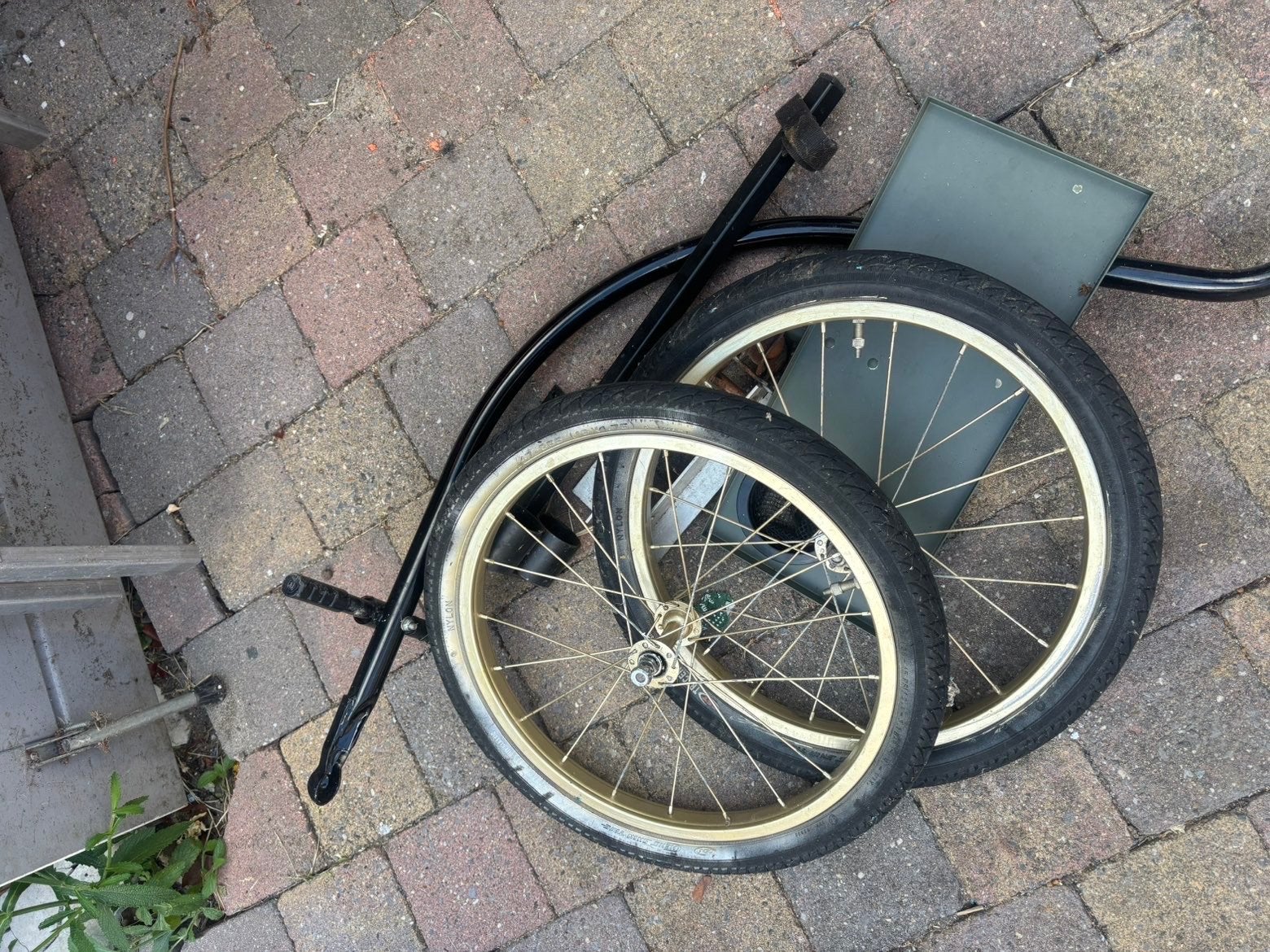 BMX wielen en onderdelen, Staal, Ophalen, Wiel, Gebruikt
