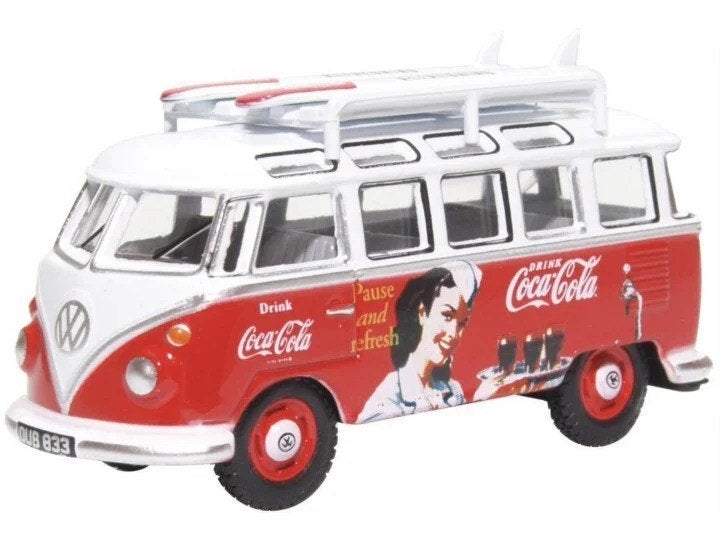 VW T1 BUS + SURFBOARD 'COCA COLA', Ophalen of Verzenden, Nieuw, Auto