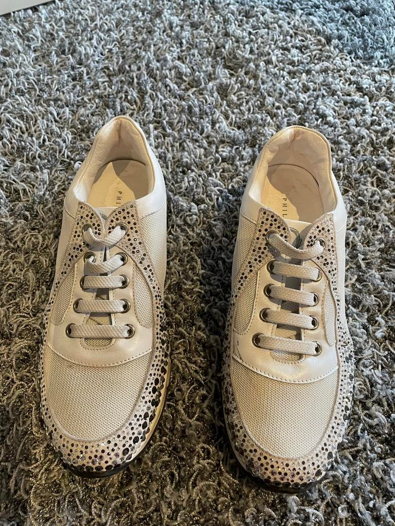 Philipp plein sneakers met steentjes maat 34, Meisje, Schoenen, Ophalen of Verzenden, Zo goed als nieuw