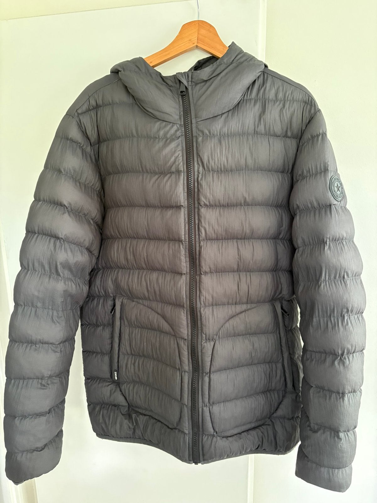 Zgan heren Airforce zomerjas maat L, Ophalen of Verzenden, Zo goed als nieuw, Maat 52/54 (L), Grijs