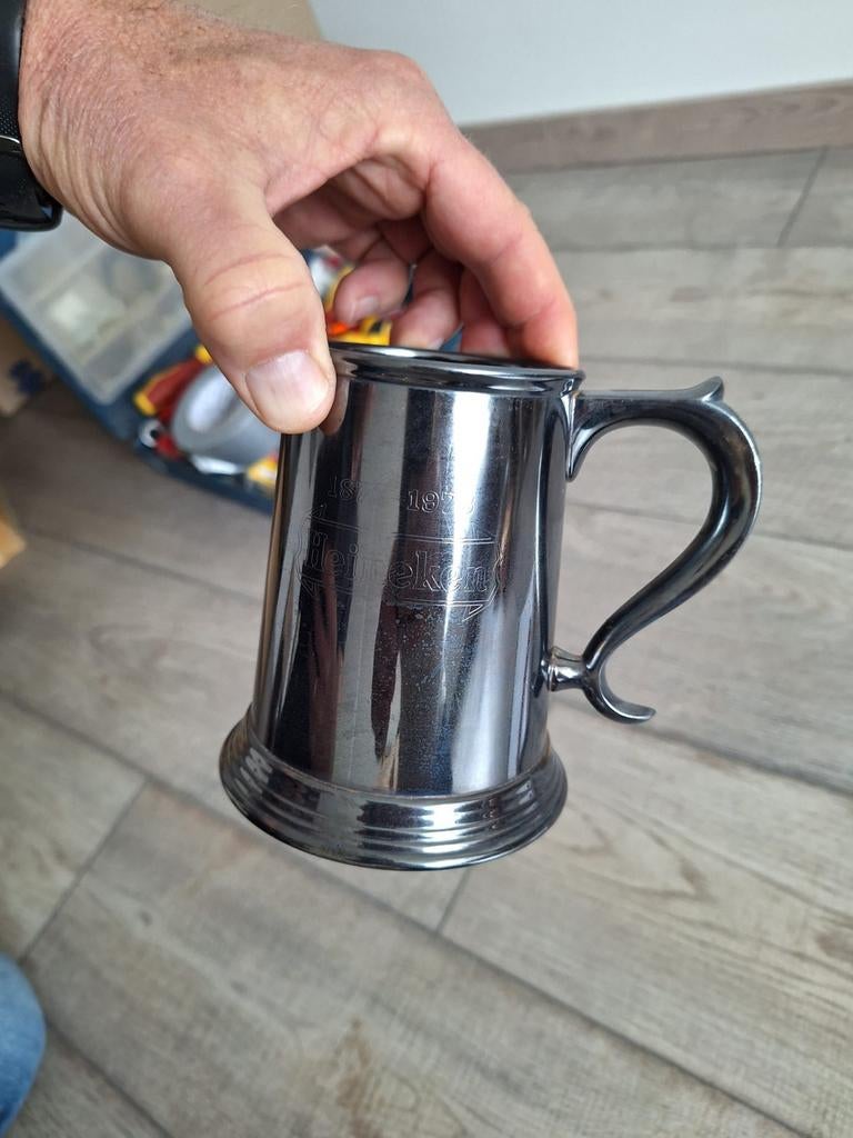 Vintage Heineken Bierpul - 1873-1973 Jubileumeditie, Ophalen of Verzenden