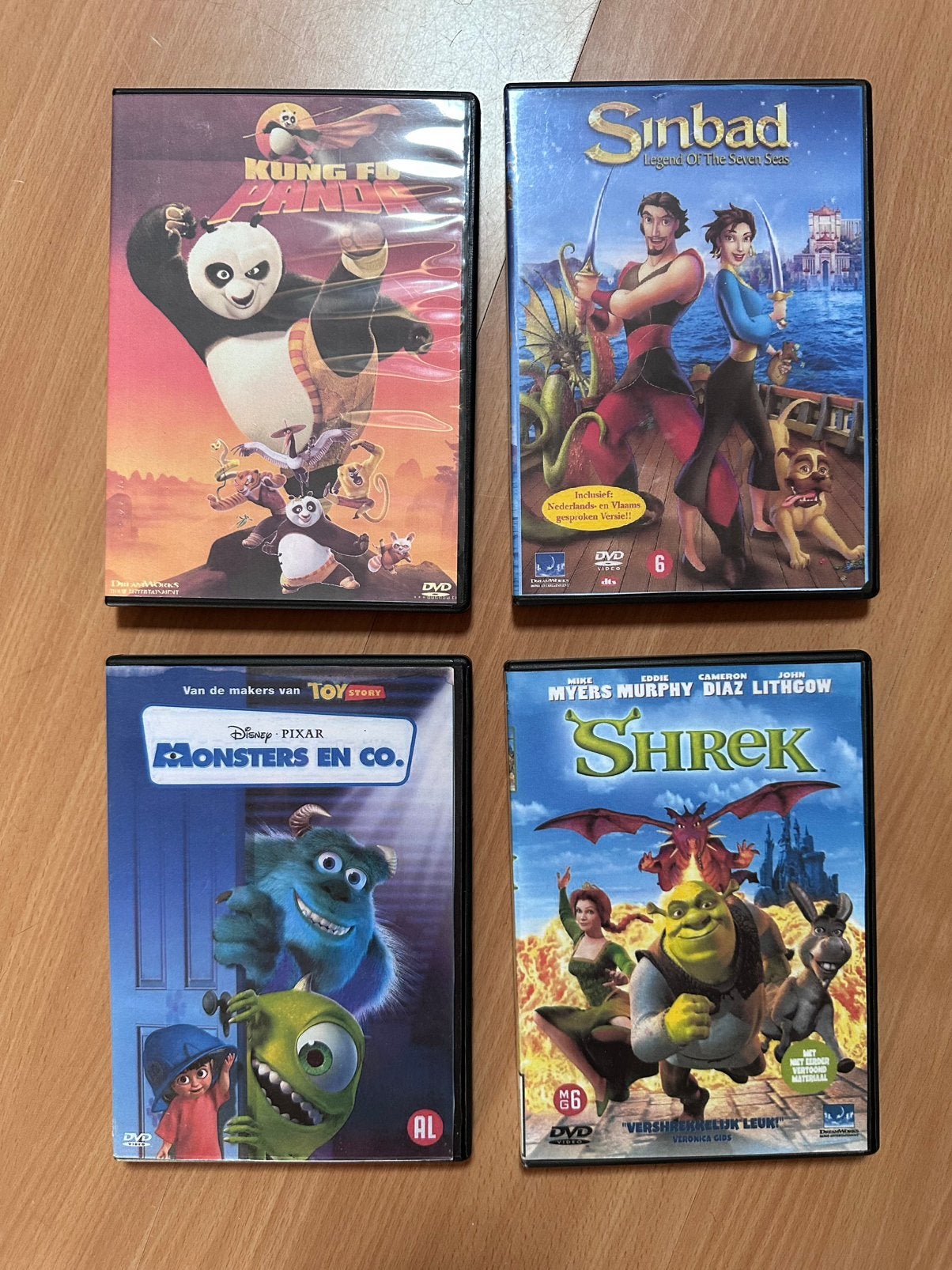 Kinder dvds, Cd's en Dvd's, Gebruikt, Animatie, Alle leeftijden, Overige soorten