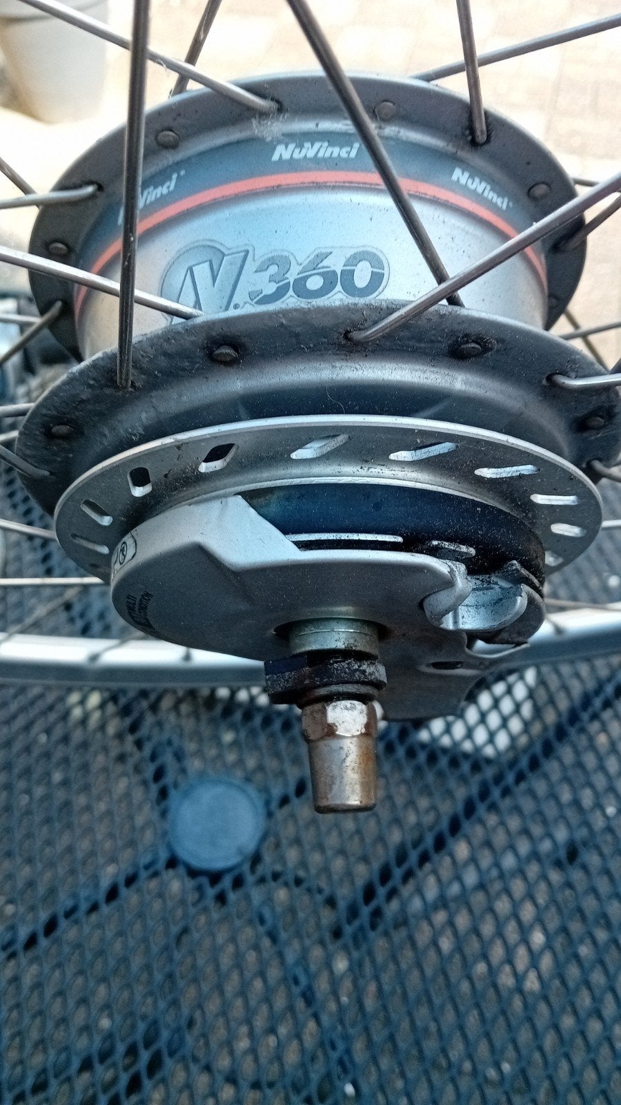 NuVinci wiel N360 met bediening 28 inch (bieden, Ophalen of Verzenden, Wiel