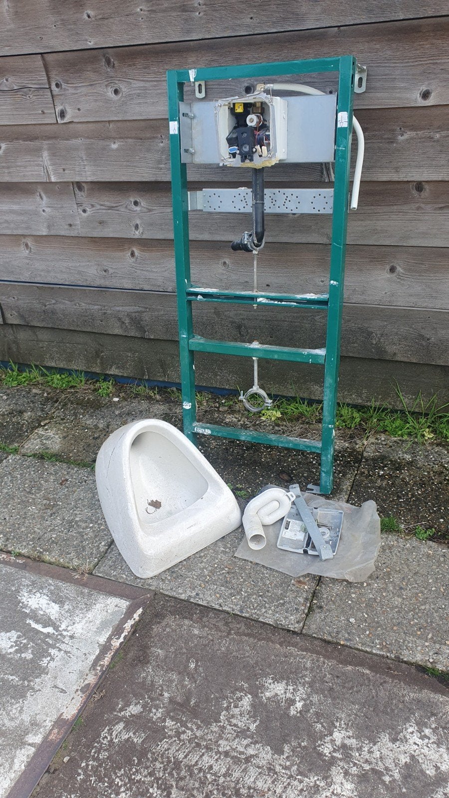 Sphinx urinoir met elektronische Geberit bediening, Ophalen, Gebruikt, Toilet