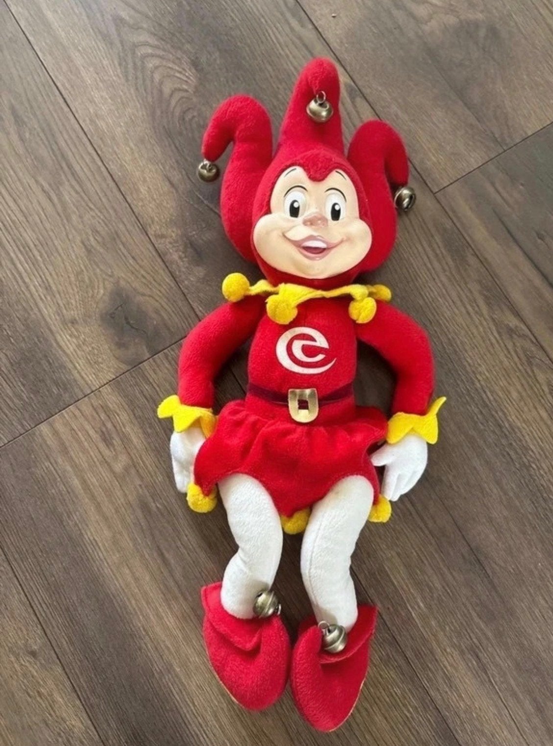 Pardoes knuffel Efteling - Zo goed als nieuw, Overige merken, Overige typen, Ophalen of Verzenden, Rood