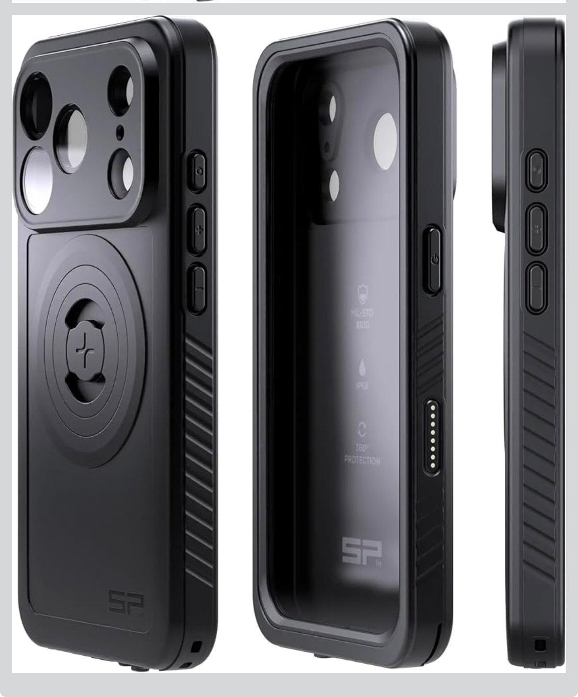 SP Connect iPhone 17 Pro Case Xtreme - Zo goed als nieuw, Telecommunicatie, Kunststof, Zwart, Hoesje of Tasje, Ophalen of Verzenden