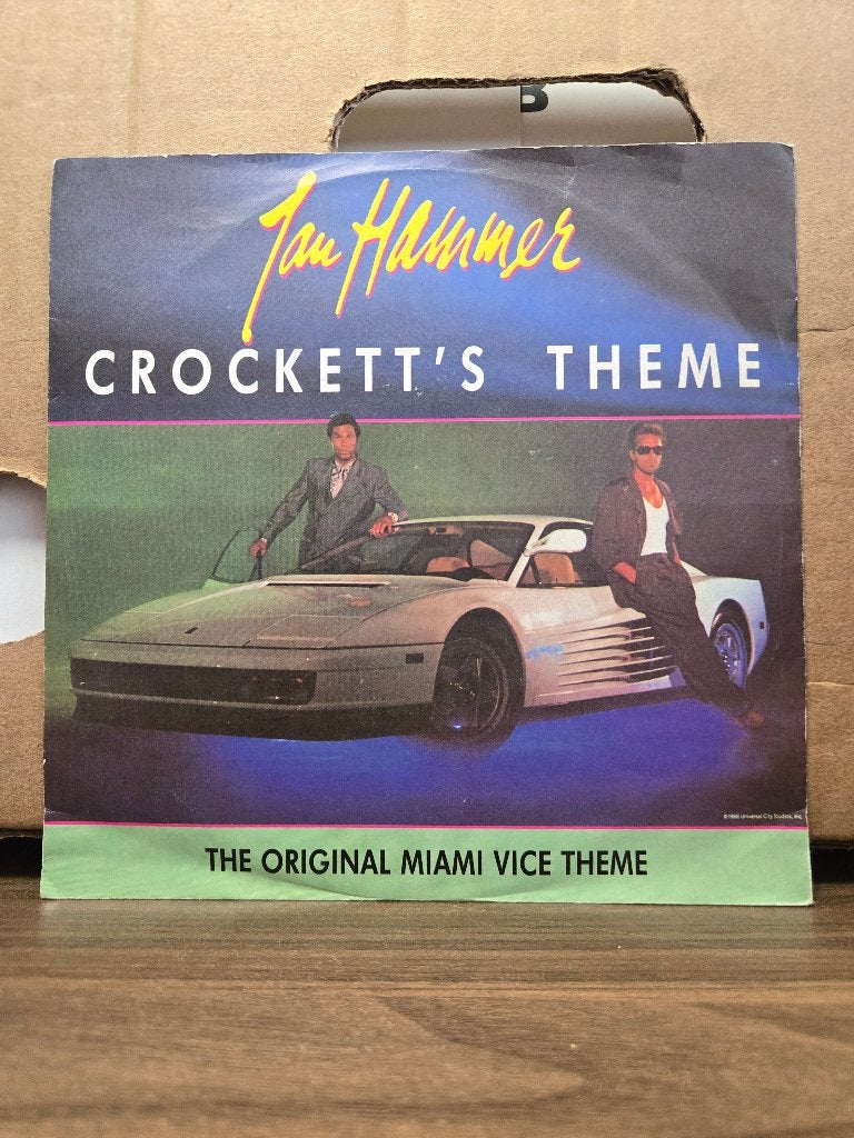 Jan Hammer - Crockett's theme, Cd's en Dvd's, 7 inch, Ophalen of Verzenden, Zo goed als nieuw, Pop