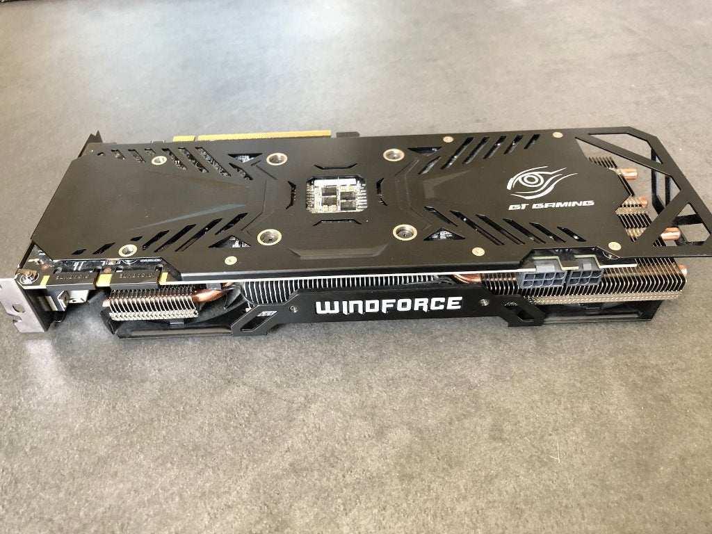 Geforce GTX 970 GV-N970G1 Gaming-4GD Windforce, Computers en Software, Videokaarten, Ophalen, PCI-Express 3, Gebruikt, HDMI