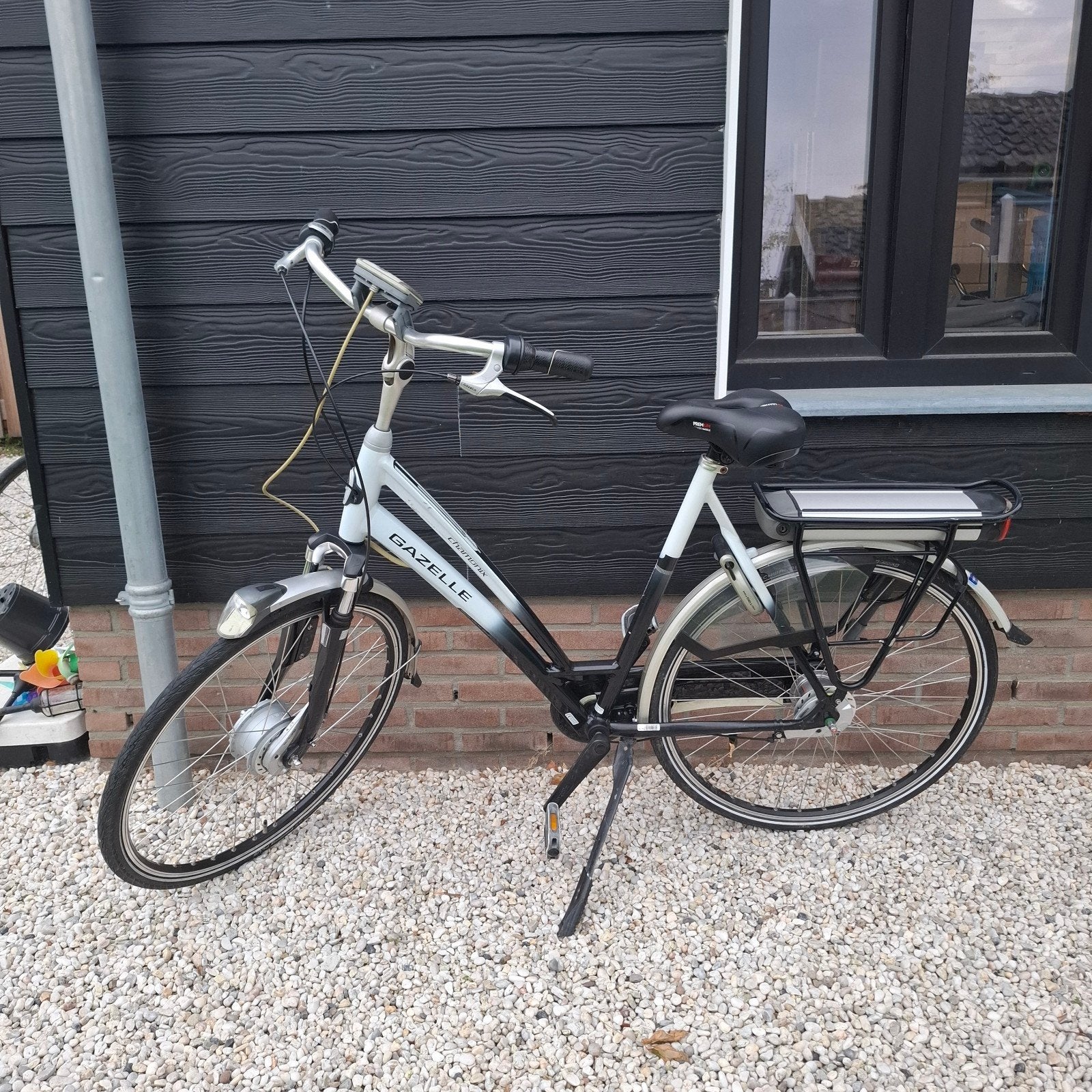 Gazelle chamonix elektrische fiets (met grap), Ophalen, Gebruikt, 59 cm of meer, Gazelle