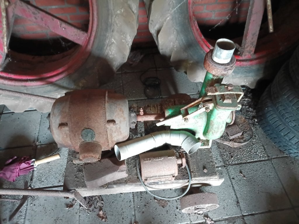 Vuilwaterpomp, Ophalen, Handmatig