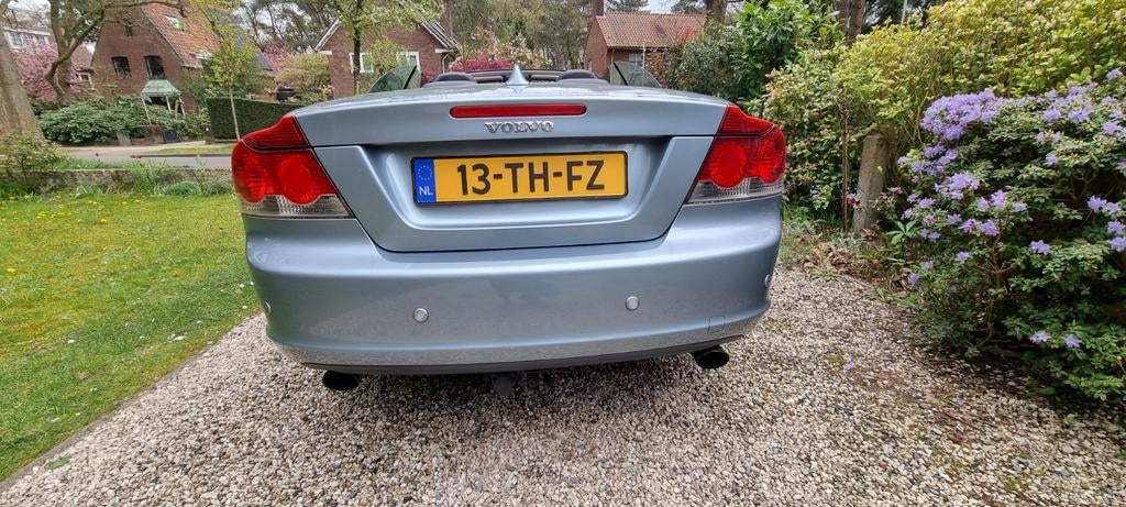 Volvo C70 2.5 T5 2006 Blauw, Auto's, Voorwielaandrijving, C70, Zwart, Cabriolet