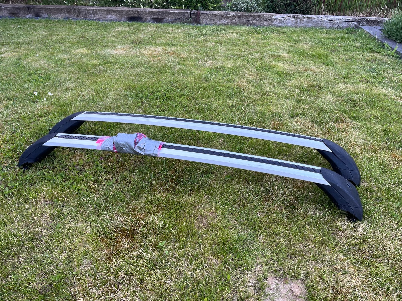 Originele Volvo V50 dakdragers met sleutel, Auto diversen, Dakdragers, Ophalen, Gebruikt