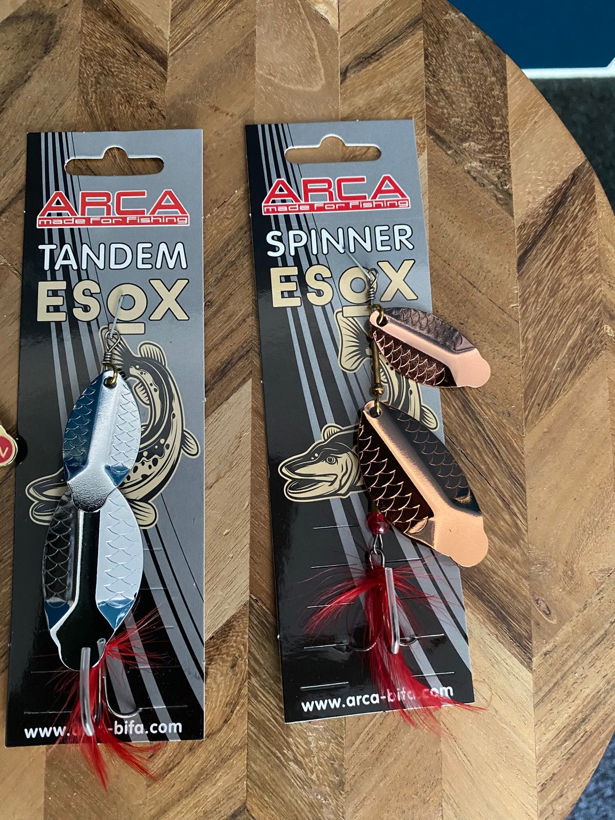 Arca Esox Tandemblinkers (4 soorten), D, Overige typen, Nieuw, Ophalen of Verzenden