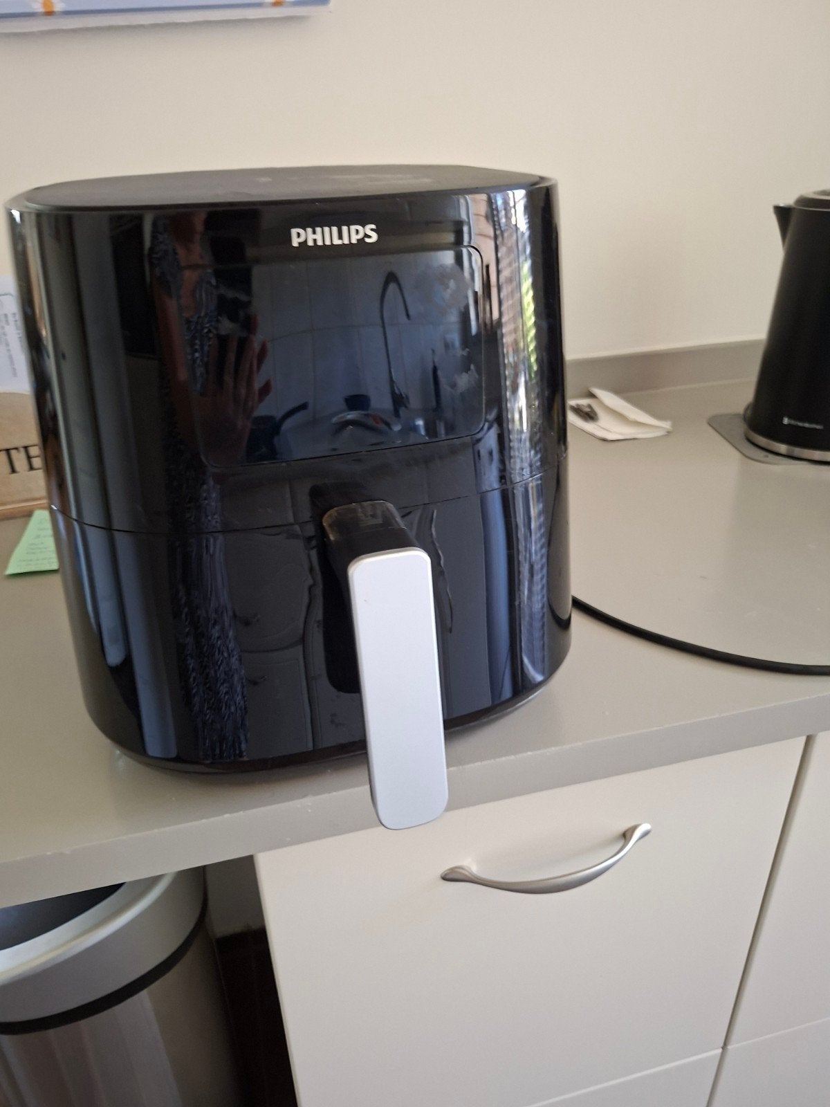 Philips Airfryer XXL - Zwart, Zo goed als nieuw, Ophalen, Zo goed als nieuw, Airfryer XXL, 1500 gram of meer