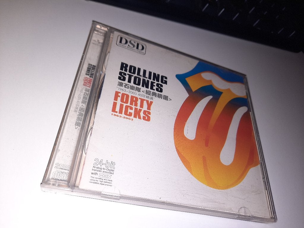 2 CD DSD MEGA Rare China Rolling Stones Forty Licks, Cd's en Dvd's, Ophalen, Zo goed als nieuw, Poprock