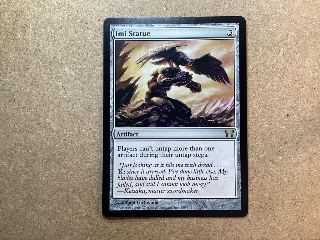 1x Imi Statue [255/306] (Near Mint), Ophalen of Verzenden, Zo goed als nieuw, Losse kaart
