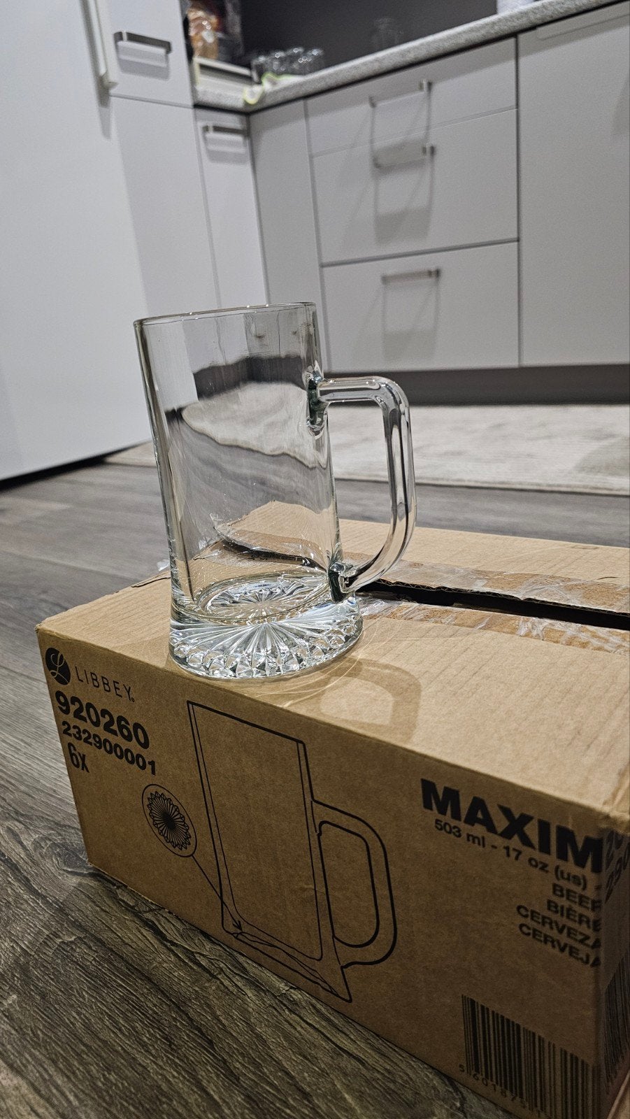 Libbey Maxim Bierpullen - Set van 12 glazen, Ophalen of Verzenden, Nieuw, Overige typen