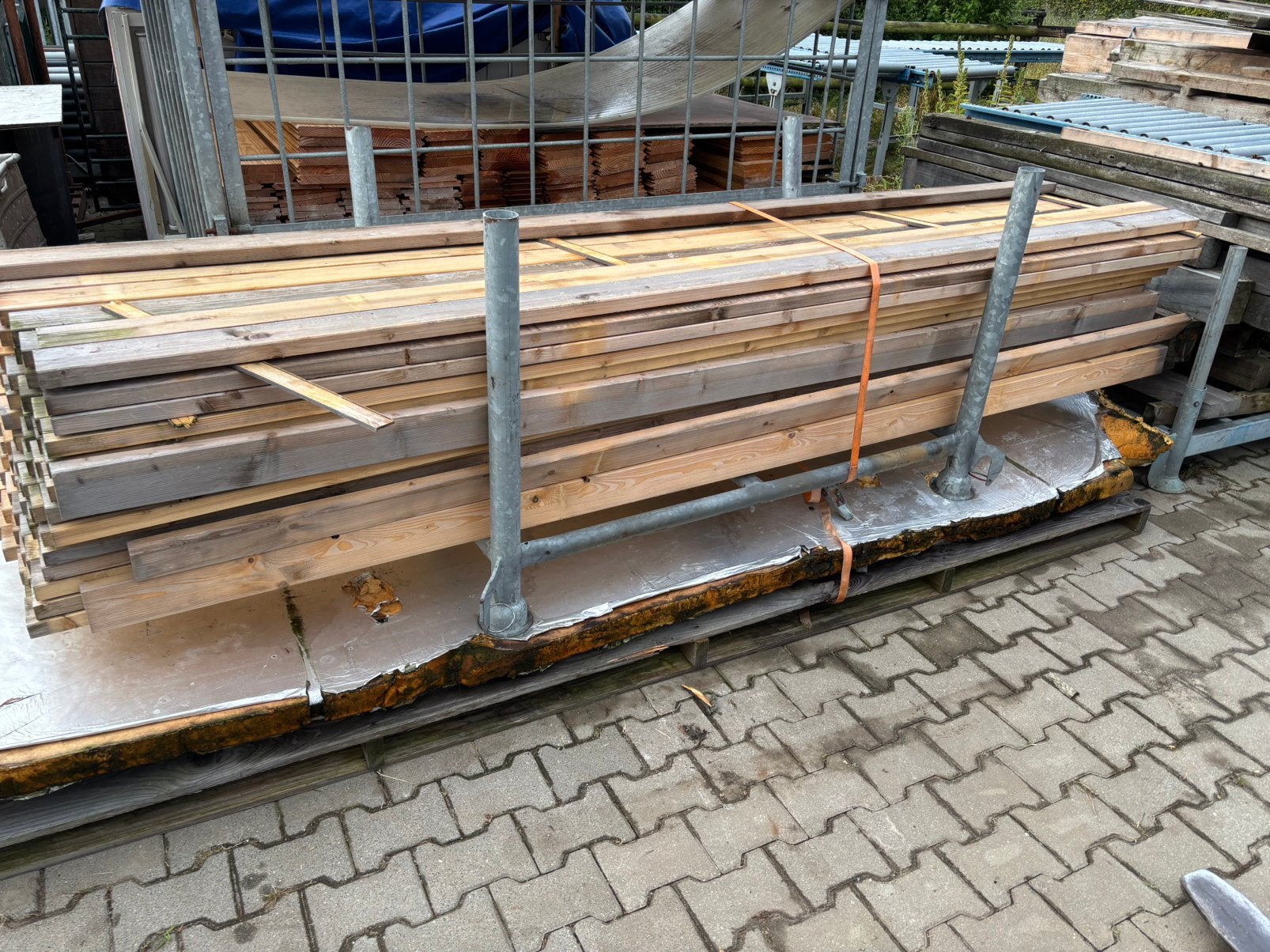 Houten regels, afmeting 9x3 cm, lengte 300 cm., Ophalen, Nieuw, 250 cm of meer, Balken