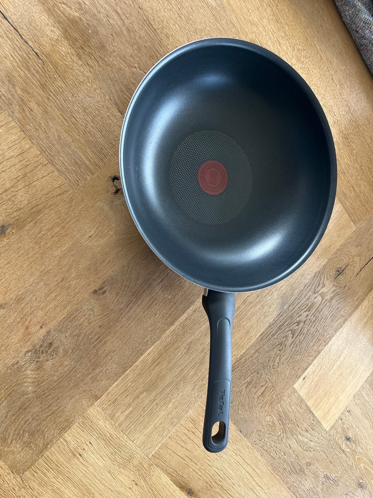Tefal Wokpan - Zo goed als nieuw, Ophalen, Tefal, Antiaanbaklaag, Aluminium