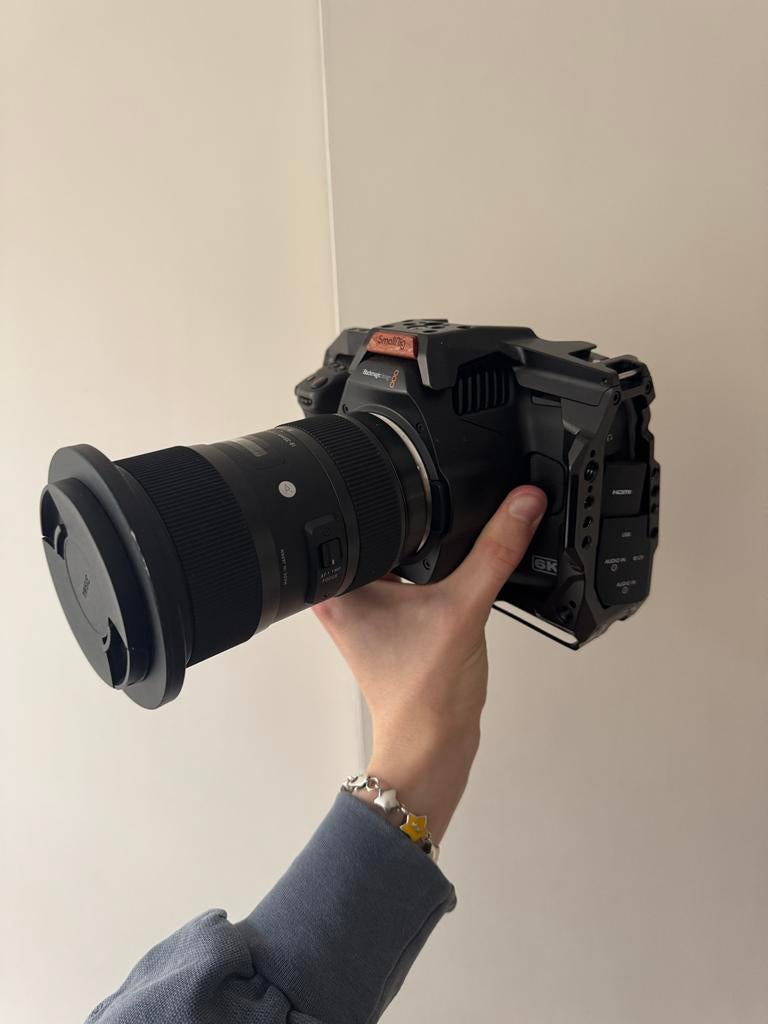 Blackmagic Pocket Cinema Cam 6K Pro Complete Set Incl. Audio, Audio, Tv en Foto, Videocamera's Digitaal, Overige merken, Full HD