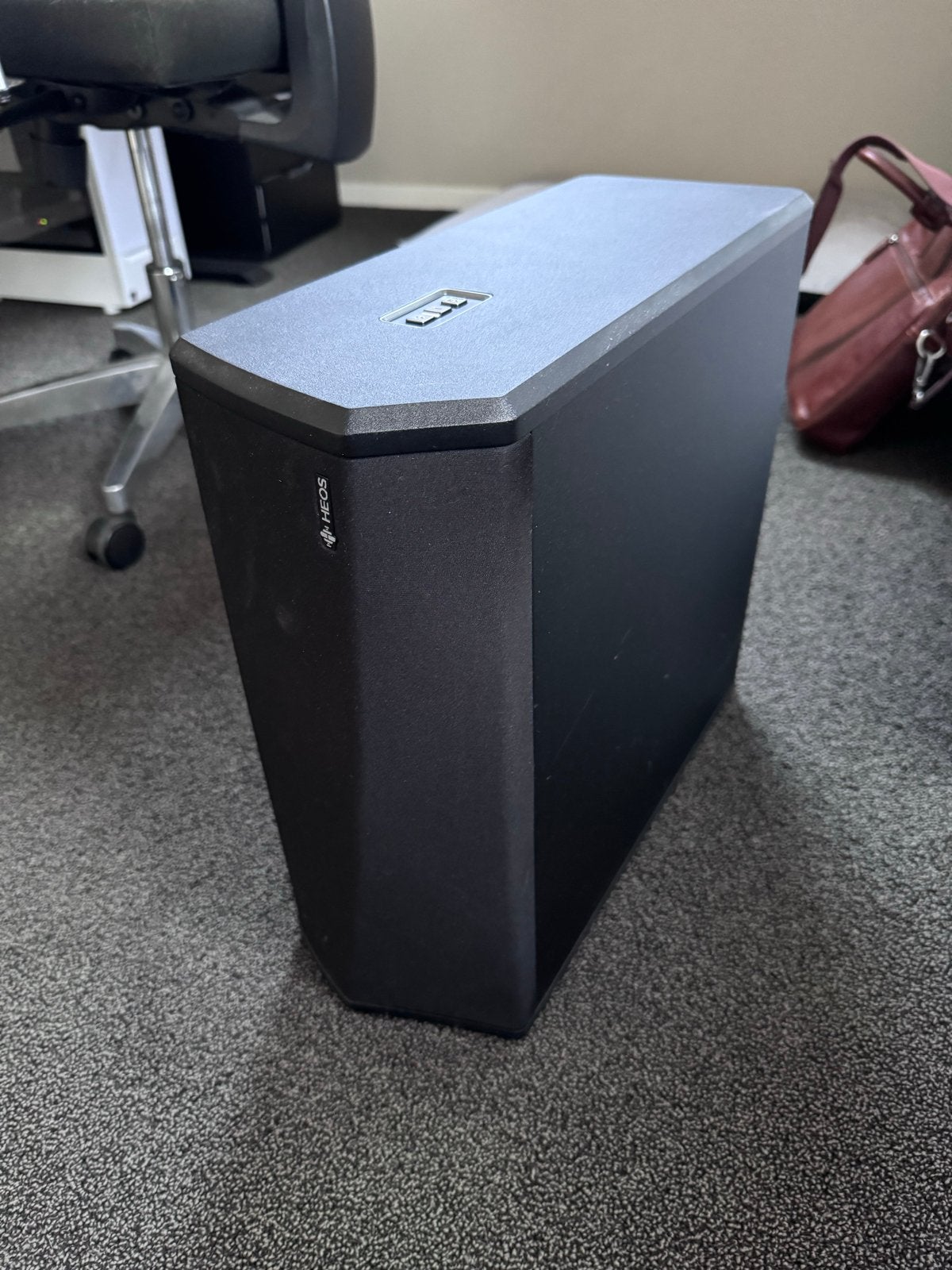 HEOS Subwoofer van Denon, Gebruikt, Subwoofer, WiFi, Ophalen