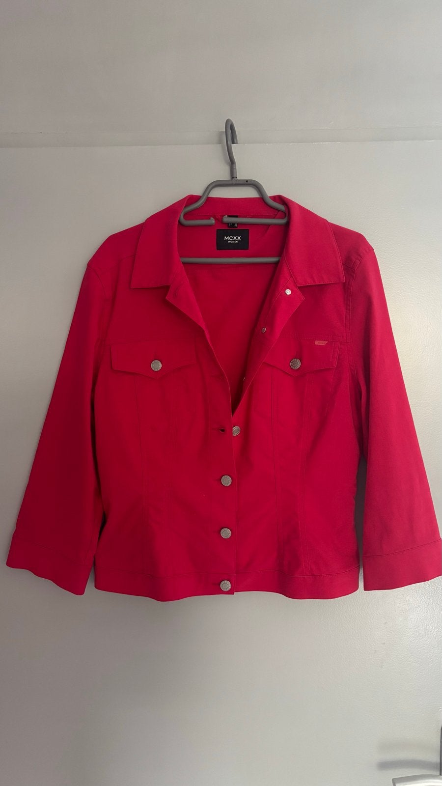 Mexx roze jas maat 40, Ophalen of Verzenden, Zo goed als nieuw, Maat 38/40 (M), Rood