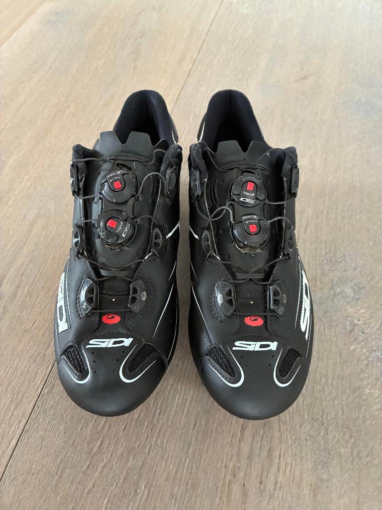SIDI WIRE 2S wielrenschoen (mt 41) met zooltjes en LOOK KEO, Fietsen en Brommers, Heren, Schoenen, Overige maten, Ophalen of Verzenden