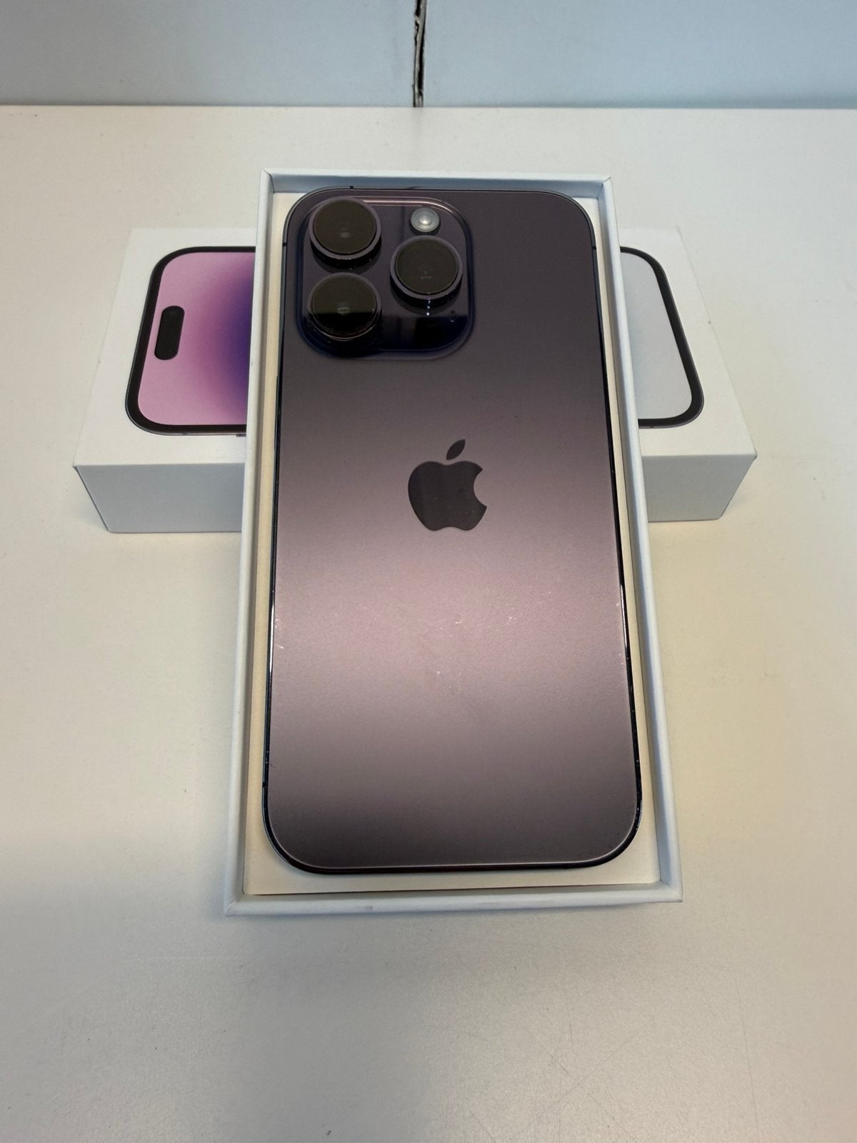 iPhone 14 Pro 128 GB - purple, Telecommunicatie, Mobiele telefoons | Apple iPhone, Ophalen, Paars, Zo goed als nieuw, Zonder simlock