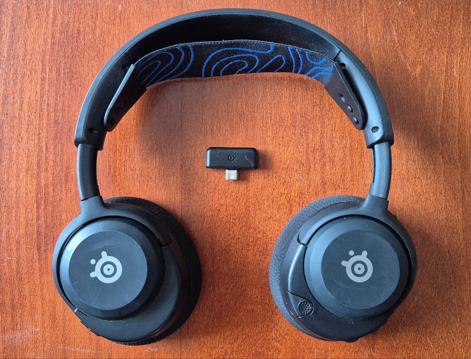 Gaming headset voor Playstation en PC - Steelseries ZGAN, Ophalen, Gaming, Draadloos, Zo goed als nieuw