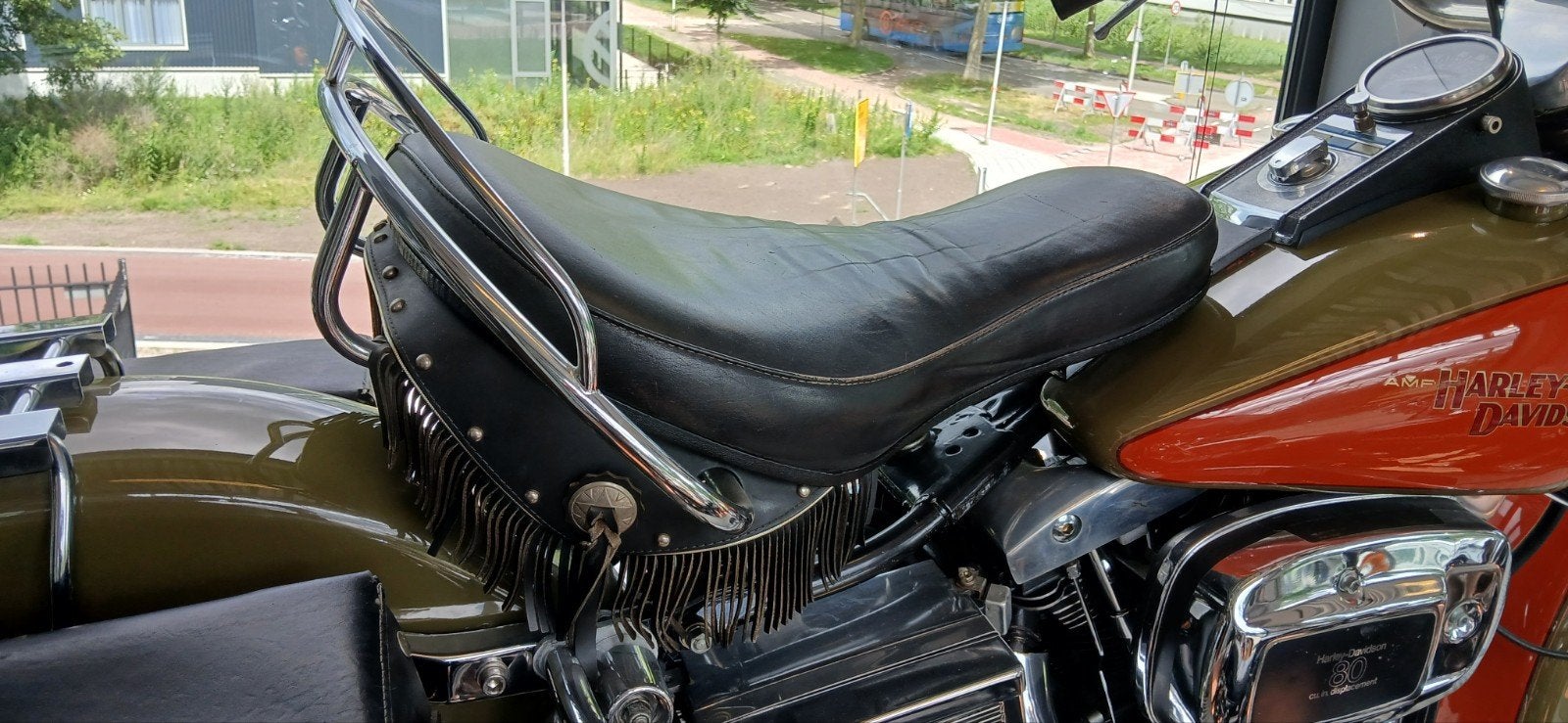 Zadel shovelhead heritage edition jubileum 1981, Motoren, Onderdelen | Harley-Davidson, Ophalen of Verzenden, Nieuw