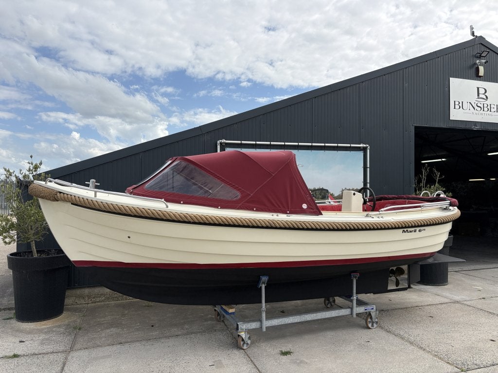 Maril 625, Watersport en Boten, Sloepen, Zonnedek, Binnenboordmotor, Maril, 18 pk