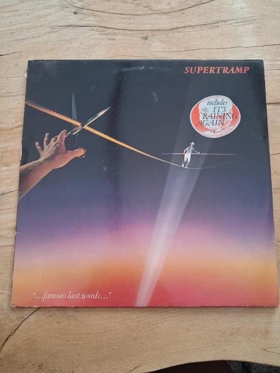 Supertramp - "...famous last words..." LP (1982), Cd's en Dvd's, Vinyl | Pop, Gebruikt, 12 inch, Ophalen of Verzenden