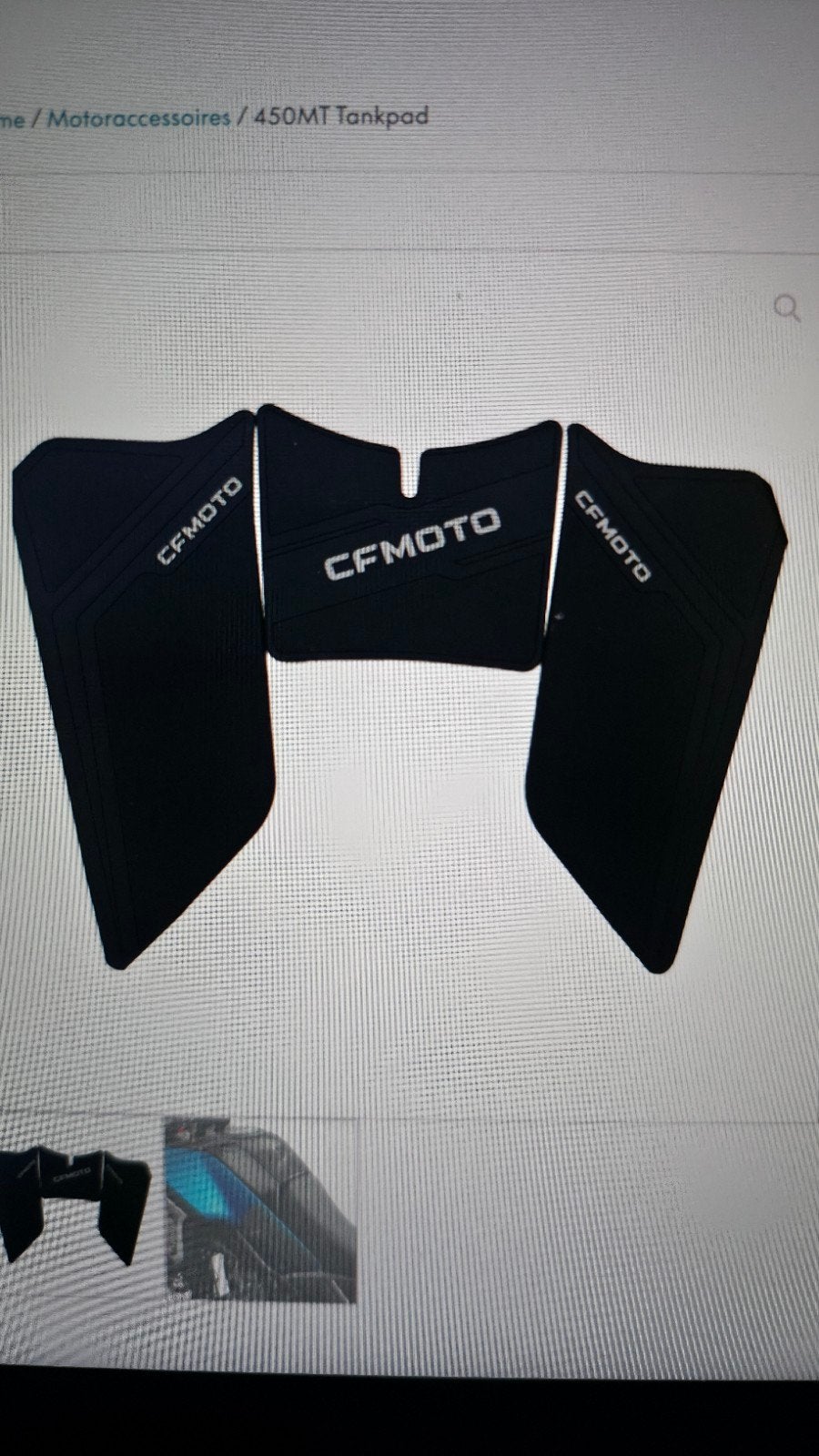 Nieuwe originele CFMOTO tankpad voor de 450MT, Motoren, Verzenden, Nieuw