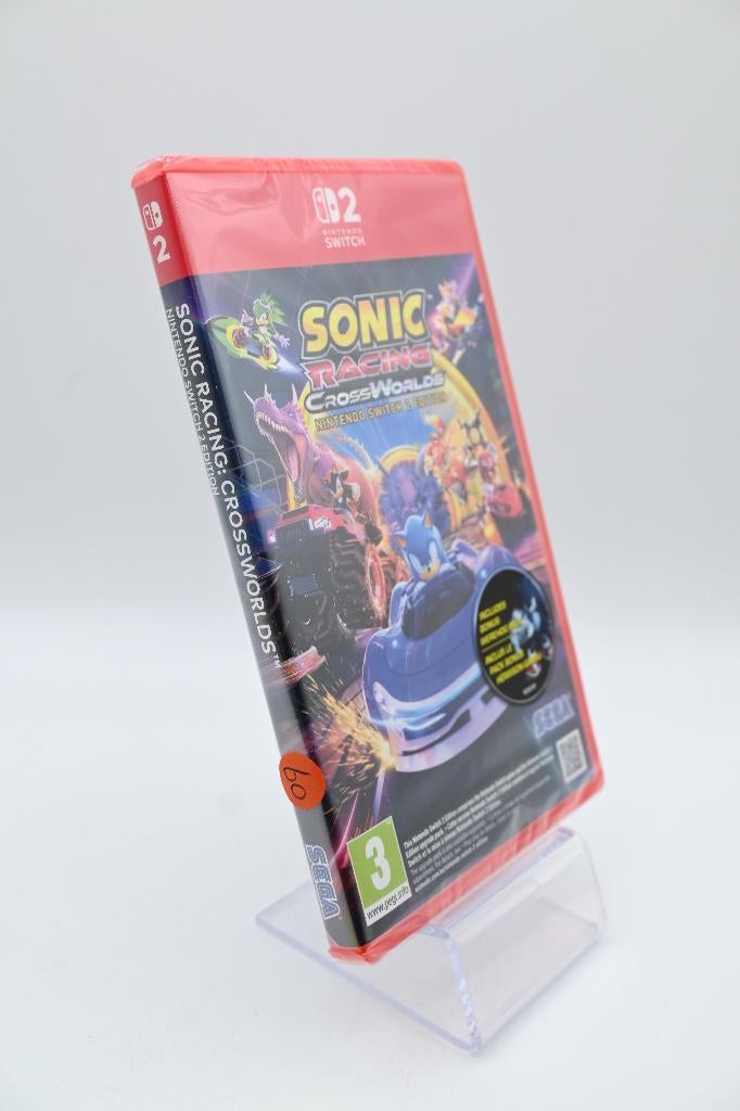 Sonic Racing CrossWorlds Nintendo switch 2 Geseald Nieuw, 1 speler, Racen en Vliegen, Nieuw, Ophalen of Verzenden