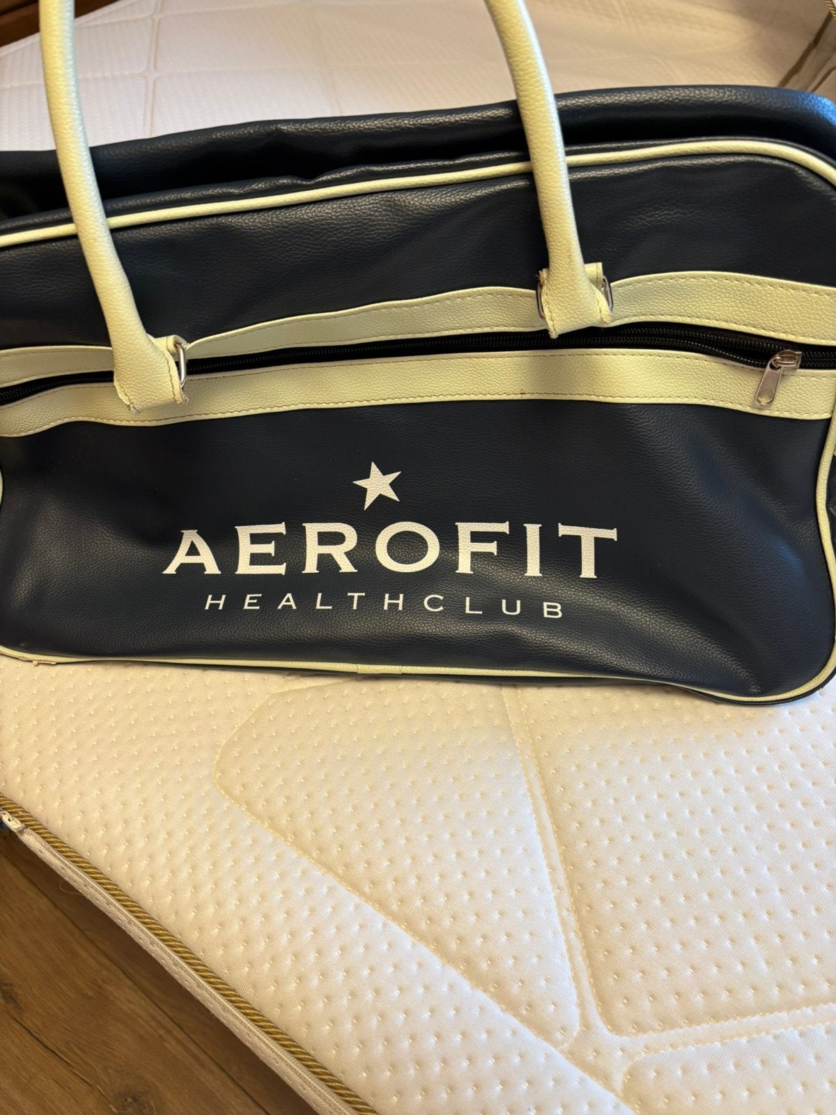 Aerofit Healthclub sporttas, Ophalen of Verzenden, Gebruikt, Blauw