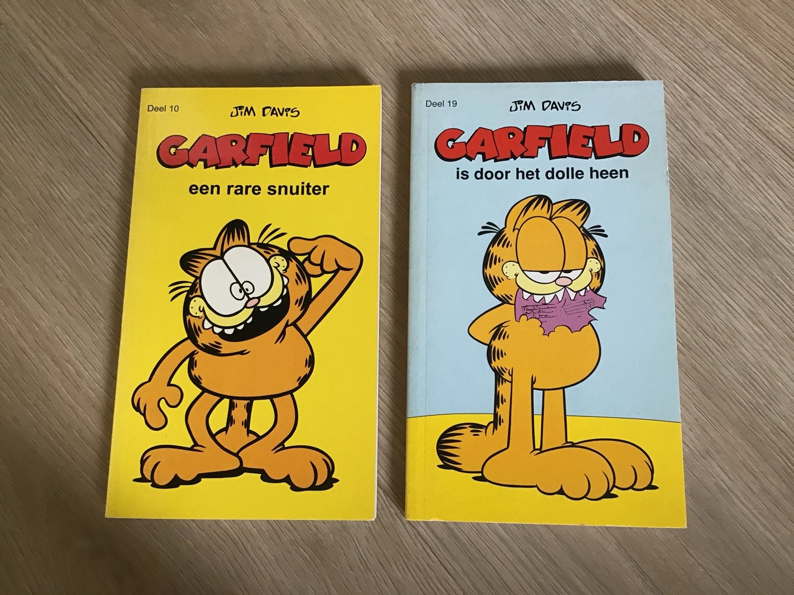 Garfield boekjes deel 10 en 19, Boeken, Stripboeken, Meerdere stripboeken, Ophalen of Verzenden, Zo goed als nieuw, Jim Davis