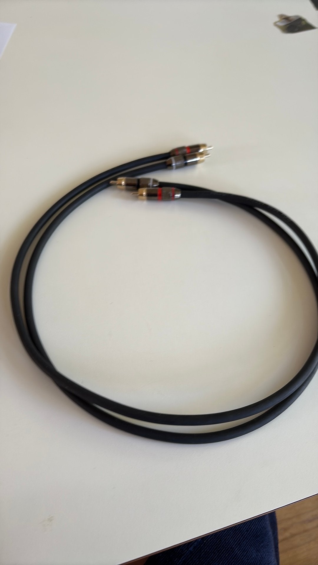 Belden 8412 interconnect (80cm), Ophalen, Zo goed als nieuw, Minder dan 2 meter, Interlink-kabel