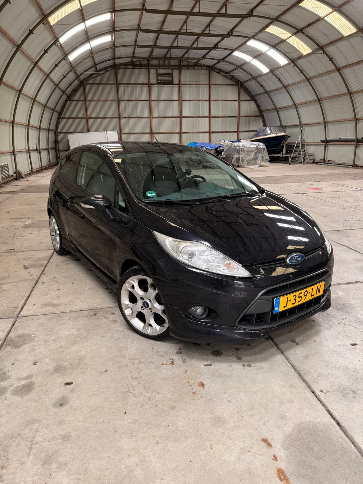 Ford Fiesta, Voorwielaandrijving, 125 pk, Zwart, Zwart