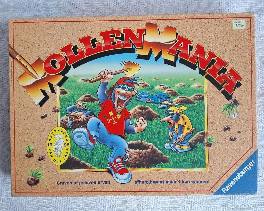 Mollenmania, Een of twee spelers, Ophalen of Verzenden, Gebruikt, Ravensburger